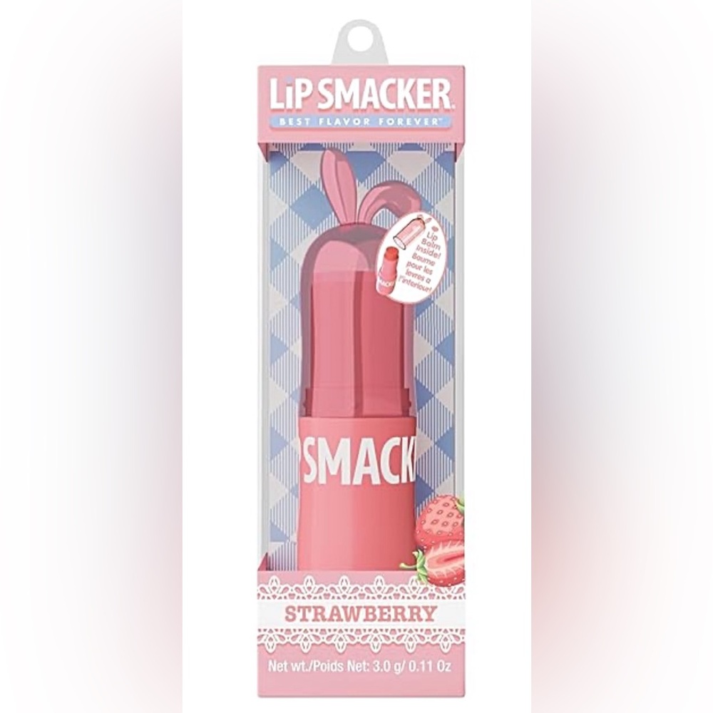 🆕 Lip Smacker Strawberry Lip Balm - Strawberry 🍓